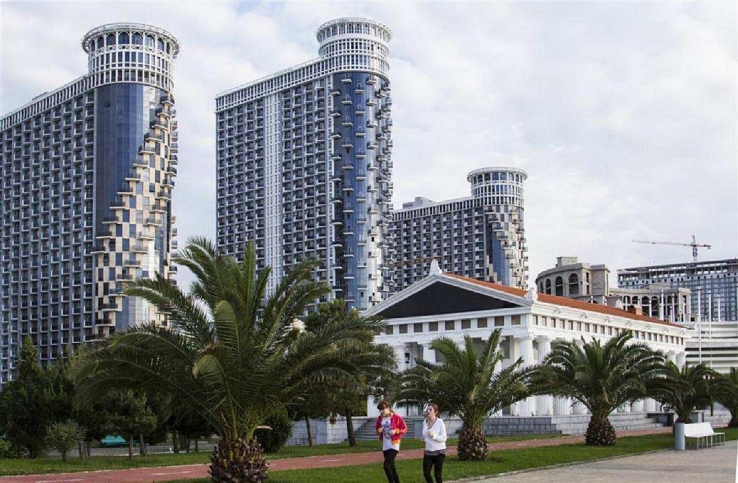 Ferienwohnung Orbi Sea Towers Batumi Exterior foto